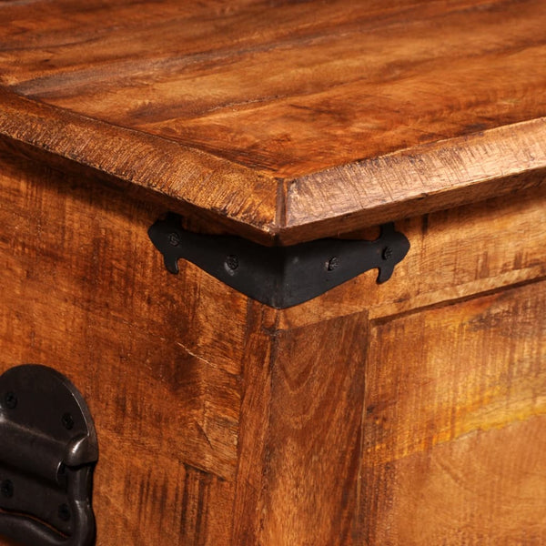 Vidaxl Storage Chest Rough Mango Wood Dressers & Chests Of Drawers