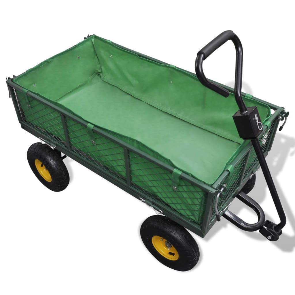 Garden Trolley 350 Kg Load Wheelbarrows Carts Wagons