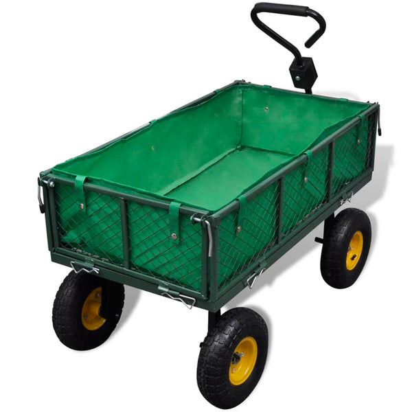 Garden Trolley 350 Kg Load Wheelbarrows Carts Wagons