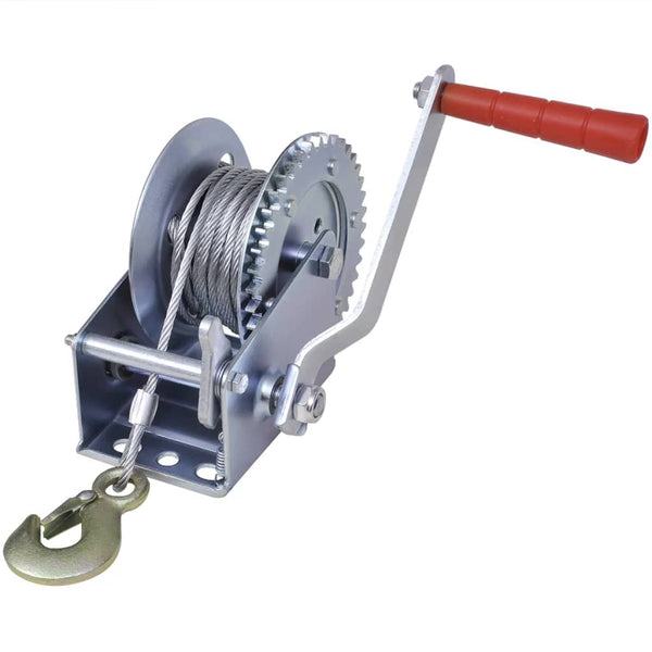 Hand Winch 540 Kg Lifting Hooks