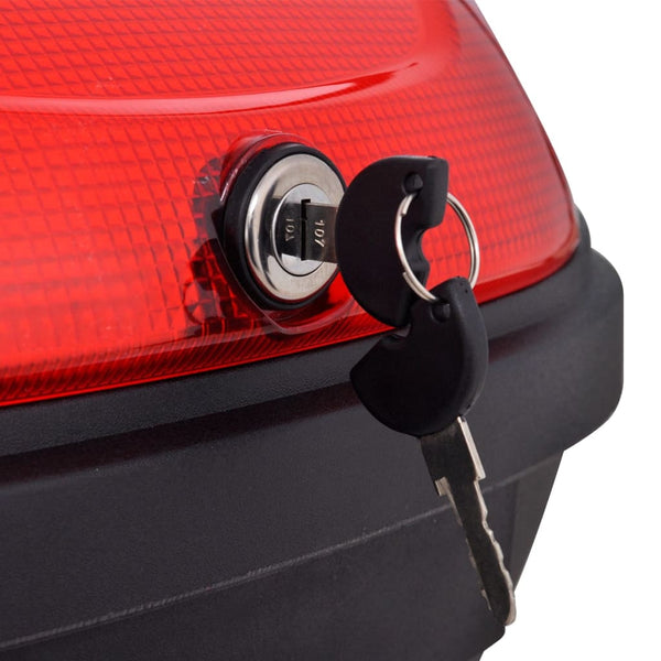 Vidaxl Motorbike Top Case 72 L For Helmet Other Motorcycle Parts