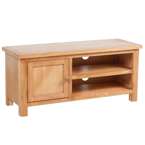 Tv Cabinet 103 X 36 46 Cm Solid Oak Wood