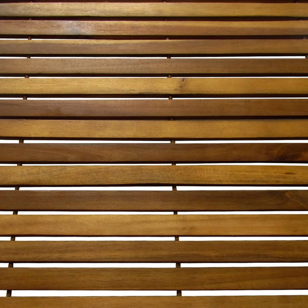 2 Pcs Acacia Bath Mat 80 X 50 Cm Bath Mats Rugs & Toilet Covers