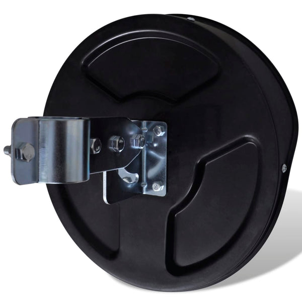 Convex Traffic Mirror Pc Plastic Black 30 Cm Outdoor Traffic Mirrors