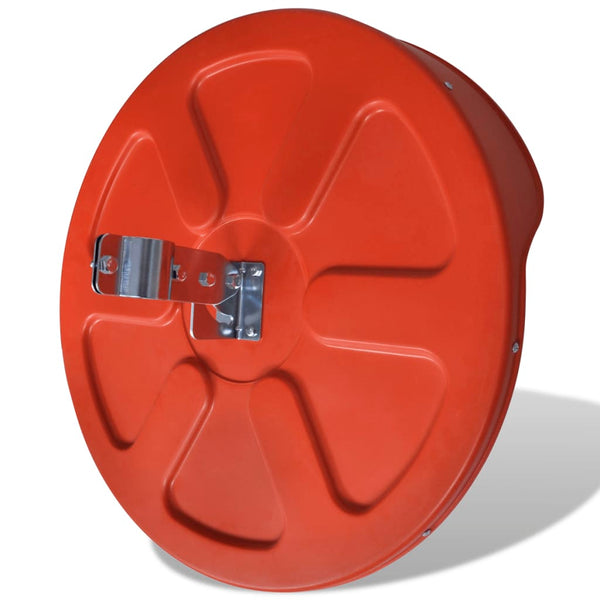 Vidaxl Convex Traffic Mirror Pc Plastic Orange 60 Cm Traffic Mirrors