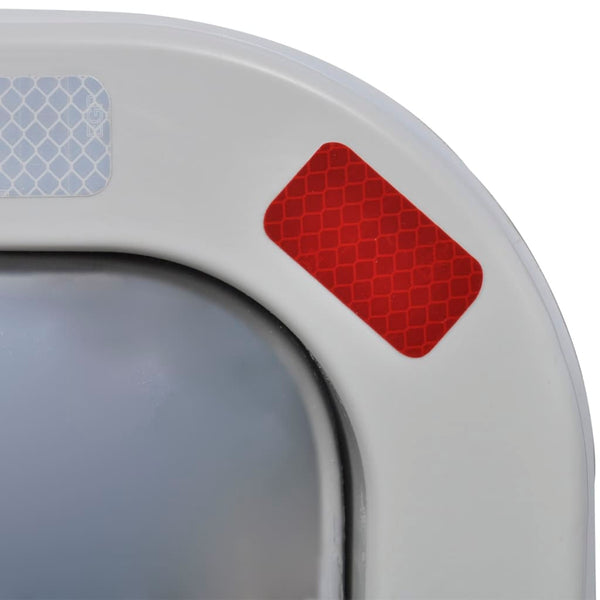 Convex Traffic Mirror Rectangle 60 X 80 Cm With Reflectors Traffic Mirrors