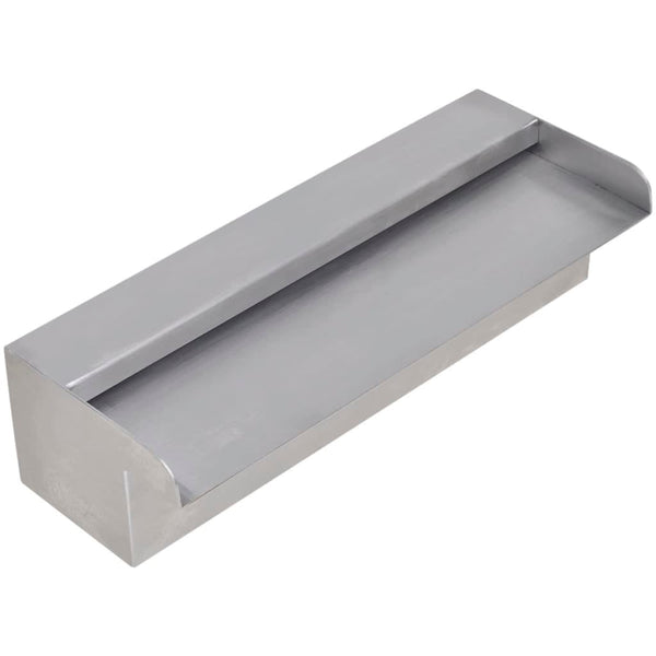 Rectangular Waterfall Pool Fountain Stainless Steel 30 Cm Outdoor Fountains