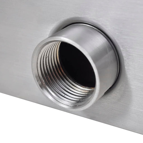 Rectangular Waterfall Pool Fountain Stainless Steel 60 Cm Outdoor Fountains