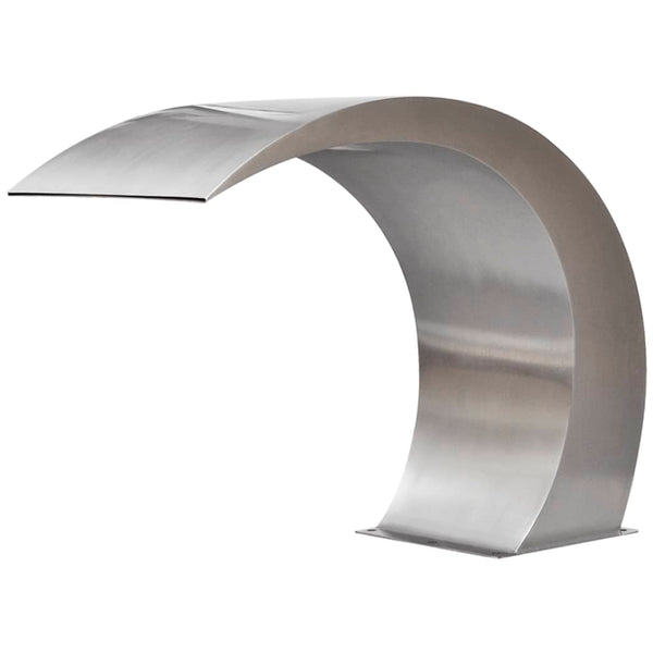 Garden Waterfall Pool Fountain Stainless Steel 45X30x60 Cm Outdoor Fountains