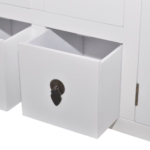 Vidaxl Sideboard Asian Style With 8 Drawers And 2 Doors Sideboards & Buffets