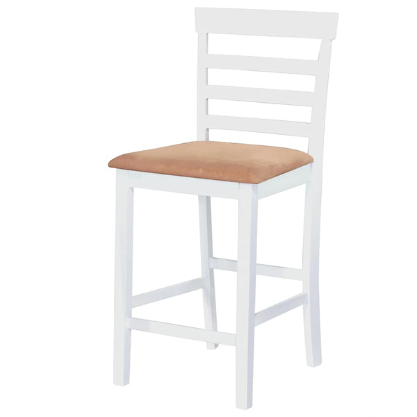 White Bar Table And 4 Chairs Set Bar Tables