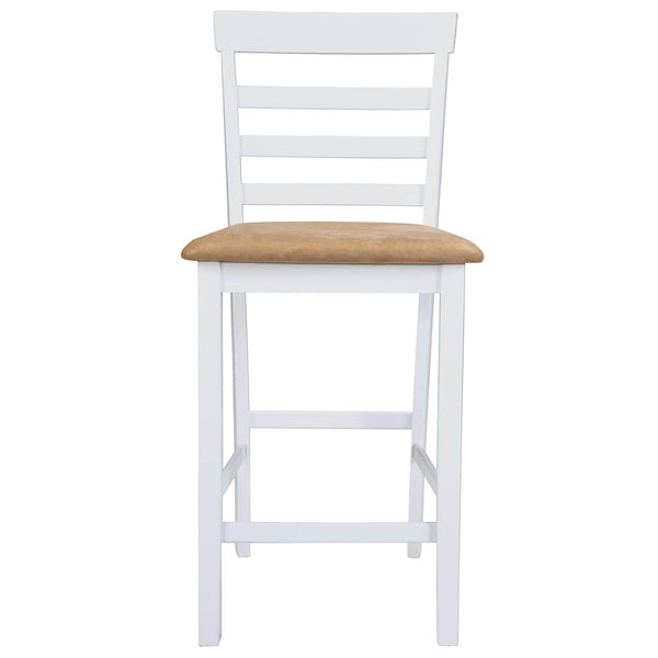 White Bar Table And 4 Chairs Set Bar Tables