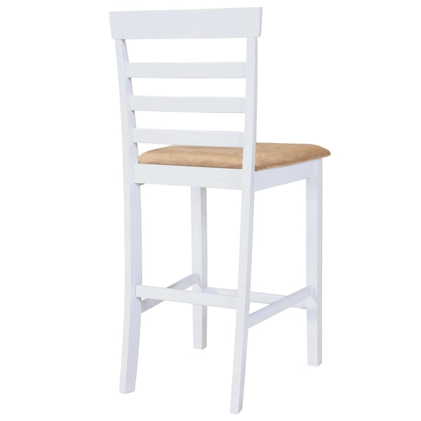 White Bar Table And 4 Chairs Set Bar Tables