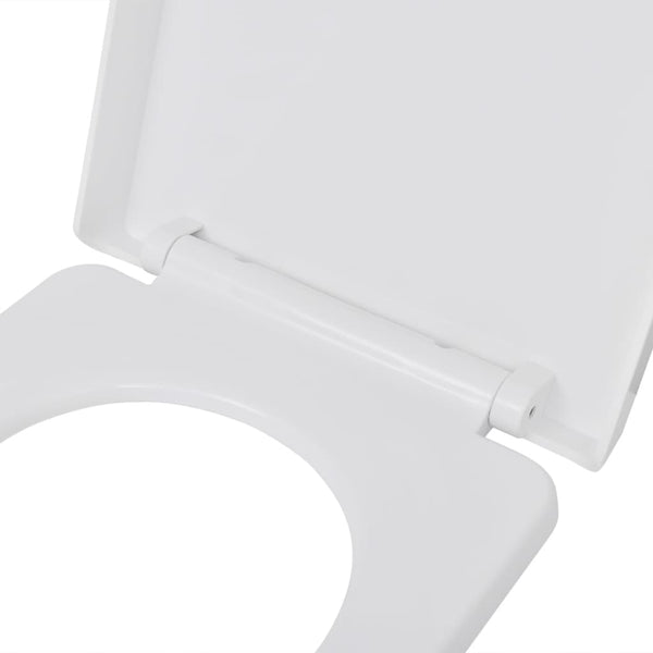 Soft Close Toilet Seat With Quick Release Design White Square Toilet Seats