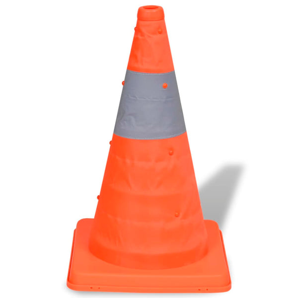 Vidaxl 5 Pop Up Traffic Cones 42 Cm Safety Cones Posts Barriers