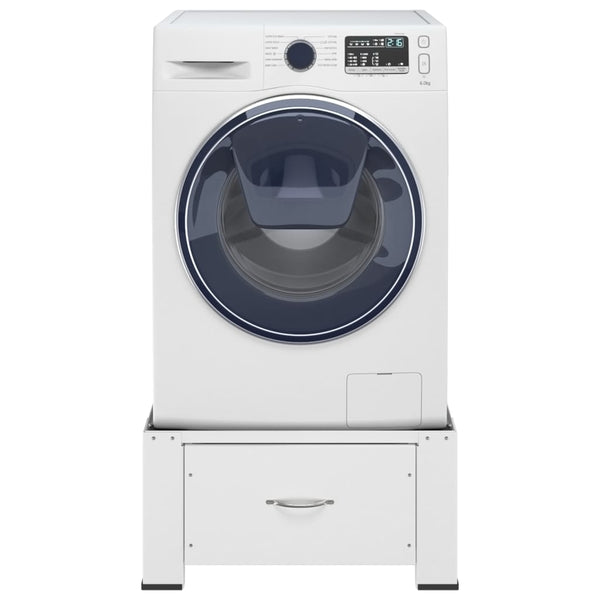 Washing Machine Pedestal With Drawer White Washer & Dryer Parts