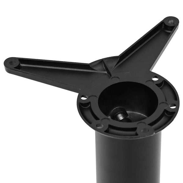 Vidaxl 4 Height Adjustable Table Legs Black 870 Mm Dining Table Legs