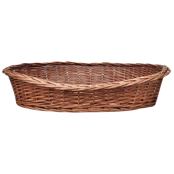 Willow Dog Basket/Pet Bed Natural 90 Cm Pet Beds