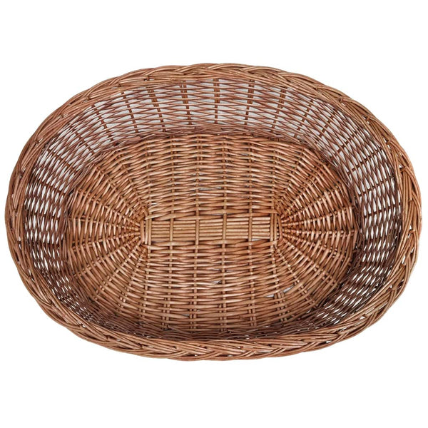 Willow Dog Basket/Pet Bed Natural 90 Cm Pet Beds