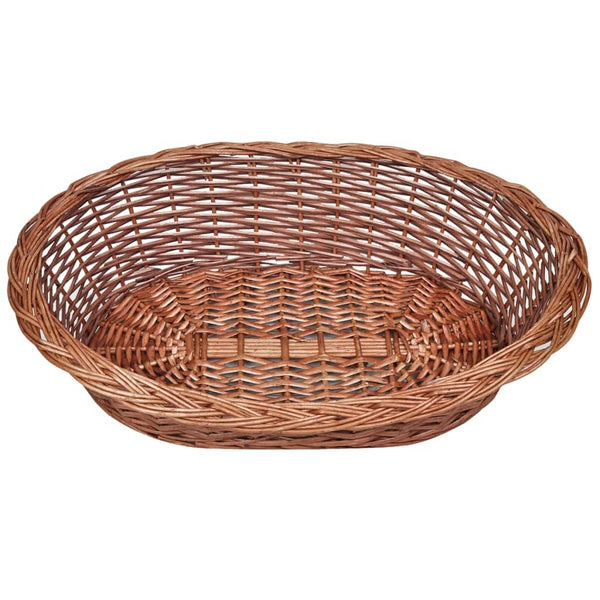 Willow Dog Basket/Pet Bed Natural 70 Cm Pet Beds