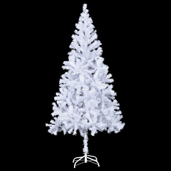 Artificial Christmas Tree With Steel Stand 210 Cm 910 Branches Seasonal Decorations