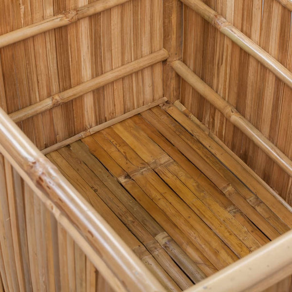 Storage Boxes 3 Pcs Bamboo