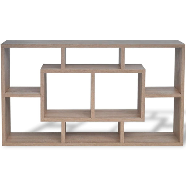 Floating Wall Display Shelf 8 Compartments Bookshelves
