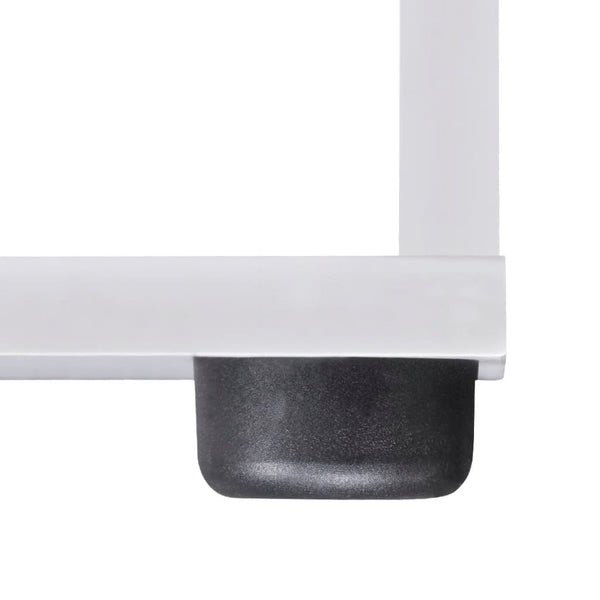 Staircase Bookcase/Display Shelf 107 Cm White Bookshelves