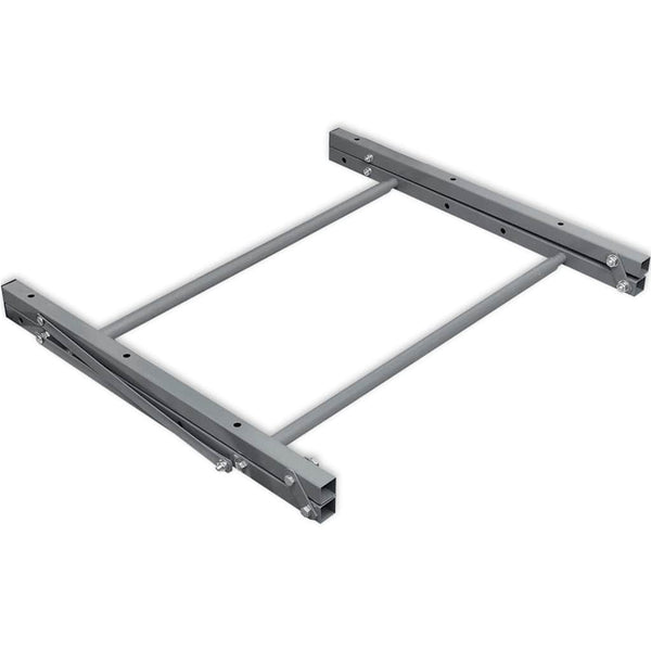 Vidaxl Tyre Rack Silver Steel Tool Shelving & Racking Systems