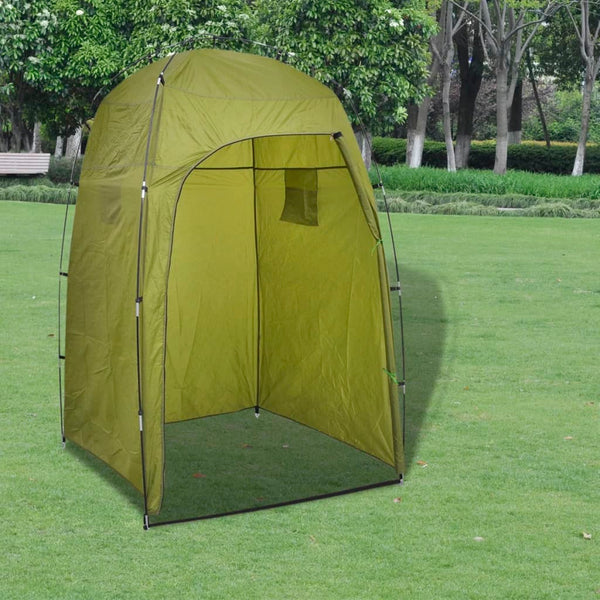 Vidaxl Shower Changing Tent Green Tents