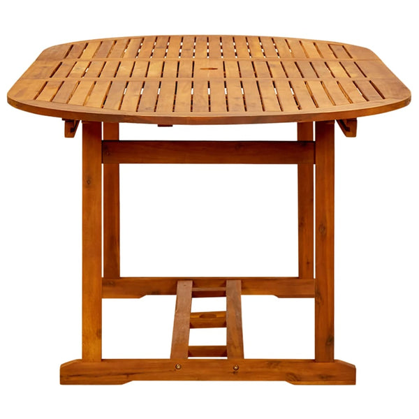 Garden Table 200X100x75 Cm Solid Wood Acacia