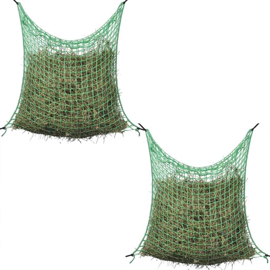 Hay Nets 2 Pcs Square 0.9X1 M Pp Hay Nets & Bags