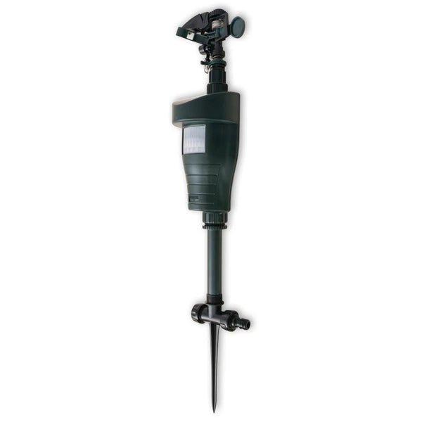Vidaxl Jet Spray Animal Repellent With Pir Sensor Dark Green Repellents & Deterrents