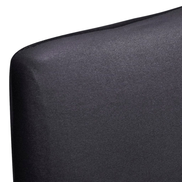 Straight Stretchable Chair Cover 6 Pcs