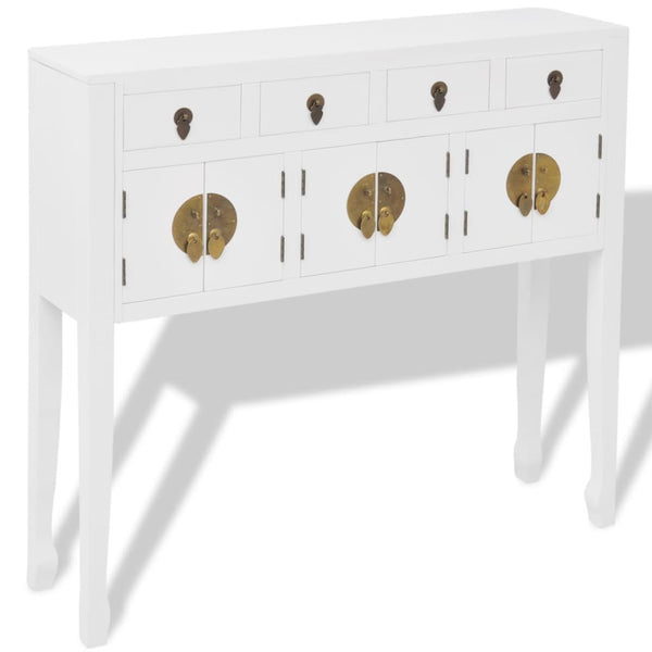 Sideboards & Buffets Sideboard Chinese Style Solid Wood White