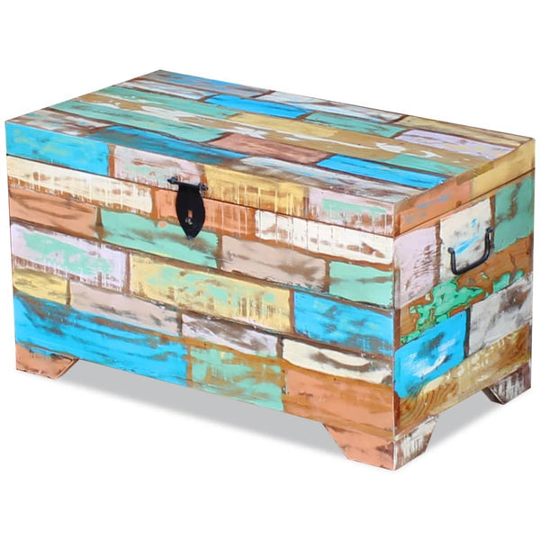 Storage Chest Solid Reclaimed Wood Blanket Boxes