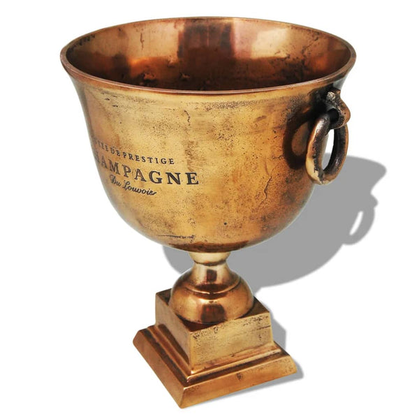 Cup Champagne Cooler Copper Brown Ice Buckets