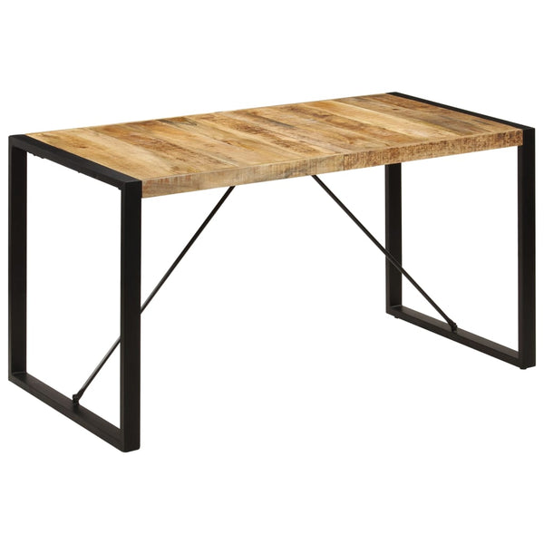 Dining Table 140X70x75 Cm Solid Mango Wood Dining Tables