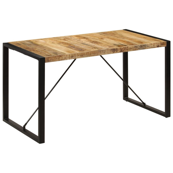 Dining Table 140X70x75 Cm Solid Mango Wood Dining Tables