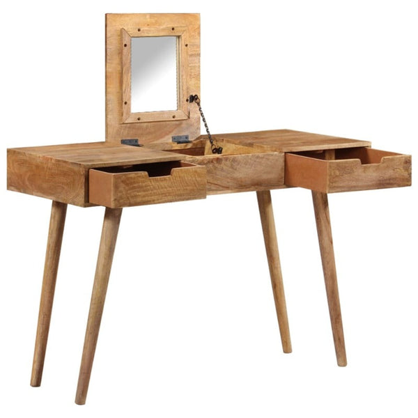 Dressing Tables Dressing Table 112X45x76 Cm Solid Mango Wood