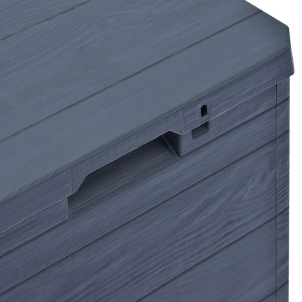 Vidaxl Garden Storage Box 90 L Anthracite Storage Deck Boxes