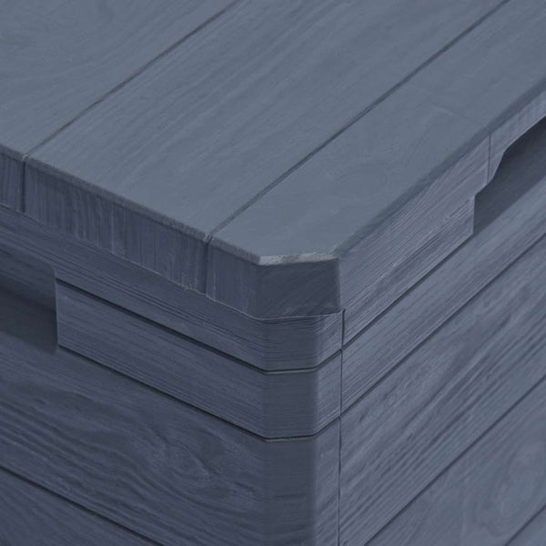 Vidaxl Garden Storage Box 90 L Anthracite Storage Deck Boxes