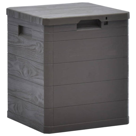 Garden Storage Box 90 L Brown Storage Deck Boxes