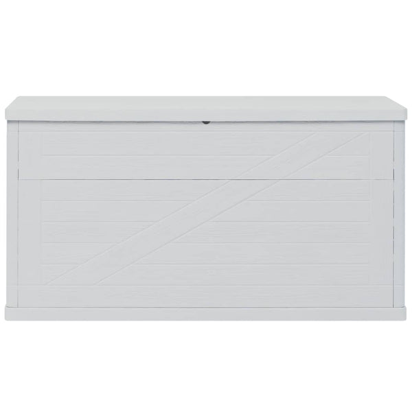 Vidaxl Garden Storage Box 420 L Light Grey Storage Deck Boxes
