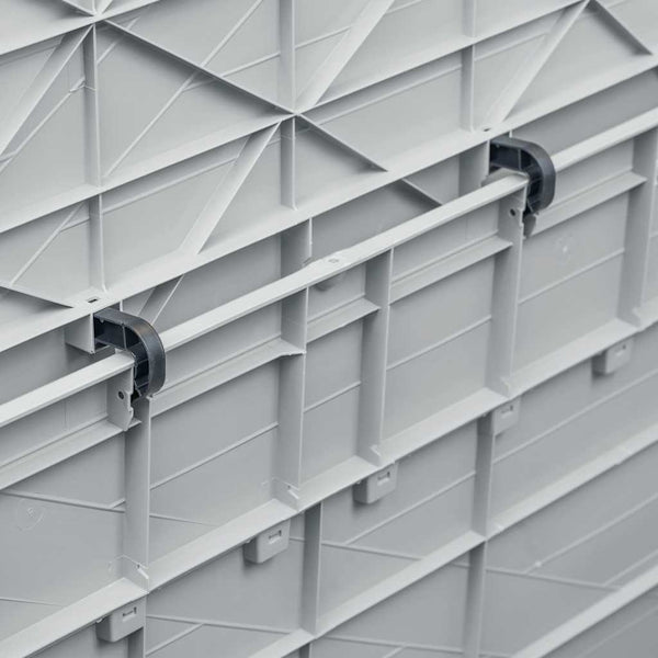 Vidaxl Garden Storage Box 420 L Light Grey Storage Deck Boxes