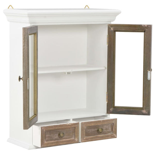 Cabinets & Cupboards Wall Cabinet White 49X22x59 Cm Solid Wood