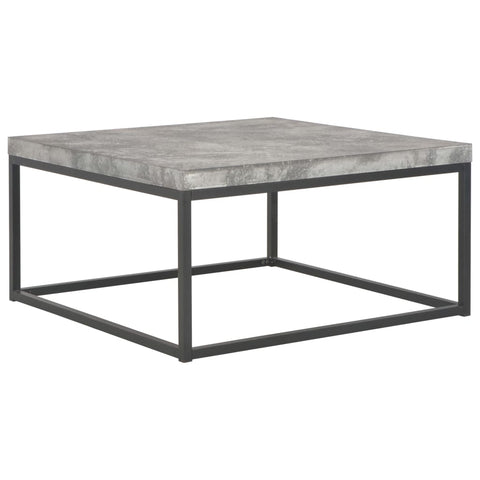 Coffee Table 75X75x38 Cm Concrete Look Coffee Tables