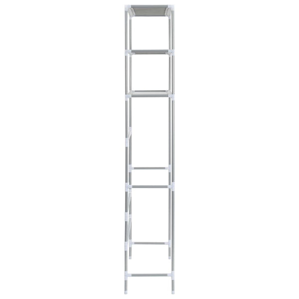 3 Tier Storage Rack Over Laundry Machine Silver 69X28x169 Cm Shelves