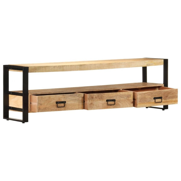 TV Stands & Entertainment Units Tv Cabinet 150X30x45 Cm Solid Mango Wood