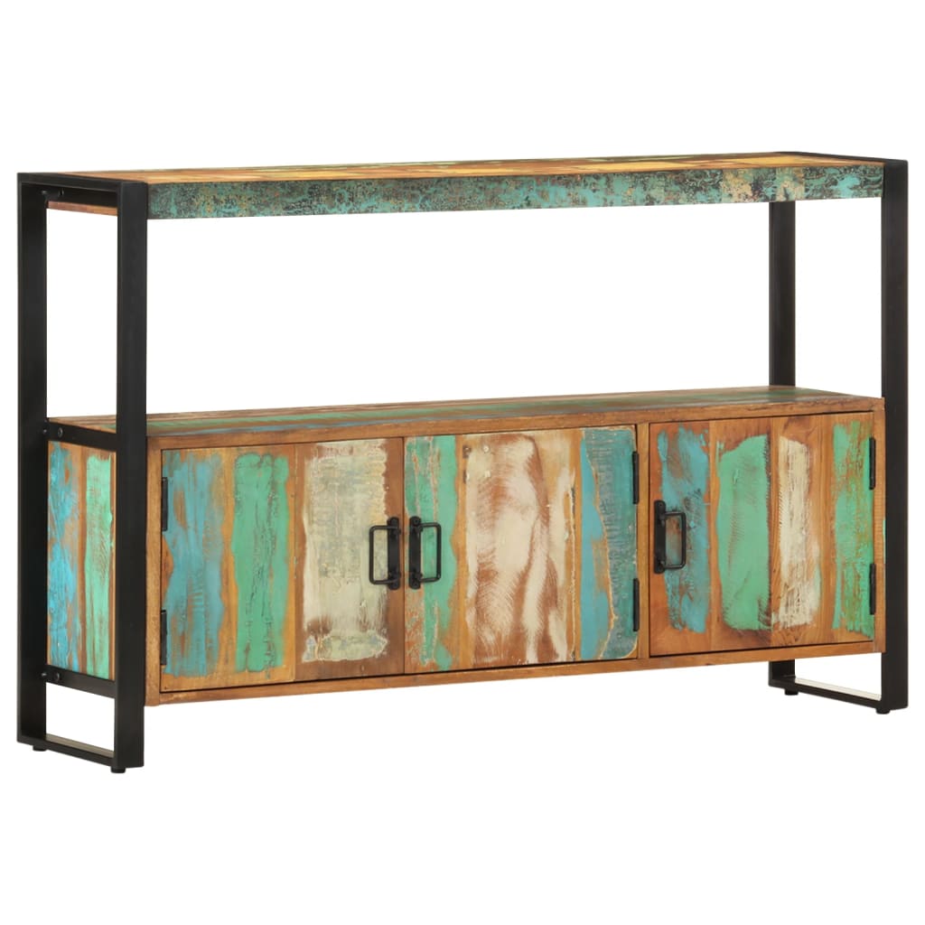 Sideboard 120X30x75 Cm Solid Reclaimed Wood Sideboards & Buffets